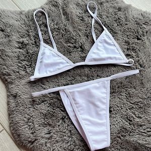 Zaful White Bikini
